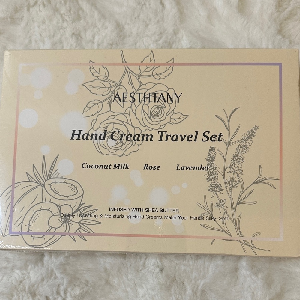 Hand Cream Travel Set - Coconut Milk, Rose, Lavender